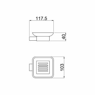 Мыльница Allen Brau Infinity 6.21004-31 черный